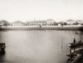 Tokyo Japan Foreign Settlement Houses Waterfront Architecture Vtg. Photo 19thC.