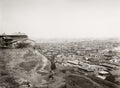 Yokohama Japan Bay View Cityscape Harbor Ships Rooftops Vtg. Photo 19thC.