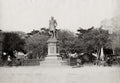 Saigon Vietnam Admiral de Genouilly Statue Monument Park Vtg. Photo 19thC.