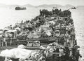 Iheya Island Landing Crafts Soldiers Military Ships WWII Pacific Vtg. Photo WW2