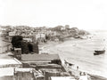 Jaffa Palestine Israel Coastline Seascape Cityscape Beach Vtg. Photo 19thC.