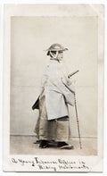 Japanese Officer Horse Riding Clothes Samurai Warrior Katana Vtg. Photo 19thC.