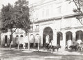 Havana Cuba Pasage Hotel Prado Architecture Carriage Street Vtg. Photo 19thC.