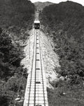 Hong Kong Peak Tram Funicular Railway Steep Incline Mountain Vtg. Photo 19thC.