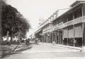 Trinidad Port Spain Street Scene Colonial Architecture Vtg. Photo 19thC.
