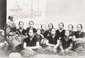 Burma Myanmar Karen People Christian Mission School Teacher Vtg. Photo 19thC.