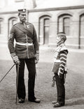 1st Scots Guards Drill Sergeant Drummer Boy Military Uniform Vtg. Photo 19thC.