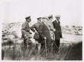 Sir Walter Davidson Newfoundland PM WW1 Military Officers Visit Vtg. Photo