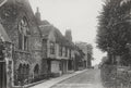 Rye East Sussex Church Square Cobblestone Street Old Buildings Vtg. Photo 19thC.