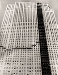 NYC 30 Rockefeller Plaza RCA GE Building Skyscraper Vtg. Photo 20thC.