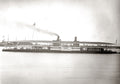 Ragoon Burma Paddle Steamer Ship River Yangon Myanmar Vtg. Photo 19thC.