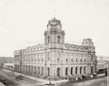 Melbourne Australia Post Office Clock Tower Architecture Vtg. Photo 19thC.