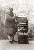 China Chinese Street Vendor Man Merchant Cloth Clothing Vtg. Photo 19thC.
