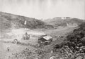 Japan Rifle Range Swiss Fete Festival Camp Targets Hills Vtg. Photo 19thC.
