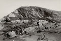 Ilfracombe Devon Coast Capstone Hill Holidaymakers Crowd Vtg. Photo 19thC.