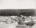 Assiout Asyut Egypt Arab Cemetery Town Tombs Domes Vtg. Photo Late 19thC.