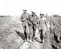 WWI German NCO & Wounded British Guardsmen Battlefield Vtg. Photo WW1