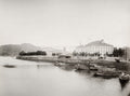 Dejima Nagasaki Japan Foreign Settlement Waterfront Boats Vtg. Photo 19thC.