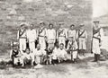 Chinese European Troops Weihai China Soldiers Rifles Uniforms Vtg. Photo 20thC.