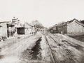 Peking Beijing China Street Scene Cart Ruts Traditional Vtg. Photo 19thC.