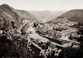 Bad Ems Germany Rheinland Pfalz River Valley Townscape Spa Vtg. Photo 19thC.