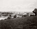 Cardigan Wales Townscape River Teifi Waterfront Boat Vtg. Photo 19thC.