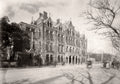 Shanghai China Bund Street Scene Gothic Revival Architecture Vtg. Photo 19thC.