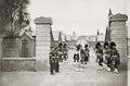 Parkhurst Albany Barracks Soldiers Scottish Highlanders Gate Vtg. Photo 19thC.