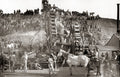 Bultfontein Diamond Mine South Africa Washing Gear Machinery Vtg. Photo 19thC.