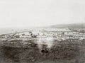 Las Palmas Canary Islands Port Harbor Steamships Seascape Vtg. Photo 19thC.