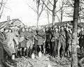 WW1 Scottish Officers Soldiers Kilts Celebrating New Years Vtg. Photo