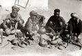 Snake Charmers India Men Cobras Turbans Reptiles Vtg. Photo 19thC.