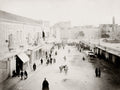 Jerusalem Old City Walls Street Scene Market Palestine Holy Vtg. Photo 19thC.