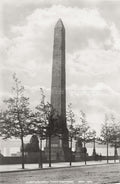 Cleopatra's Needle London Thames Embankment Monument Sphinx Vtg. Photo 19thC.
