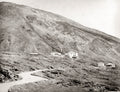 Mount Vesuvius Italy Funicular Railway Volcano Train Landscape Vtg. Photo 20thC.