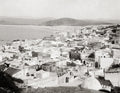 Tangier Morocco Cityscape Coastal View Rooftops Architecture Vtg. Photo 20thC.