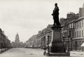 George St Edinburgh Scotland Pitt Statue Dome Architecture Vtg. Photo 19thC.