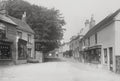 Bexhill High Street Sussex Old Town Shops Grocer Watchmaker Vtg. Photo 19thC.