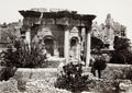 Baalbek Lebanon Circular Temple Roman Ruins Architecture Vtg. Photo 19thC.