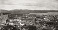 Hobart Tasmania Australia Cityscape Harbor View Church Vtg. Photo 19thC.