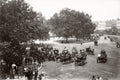 London England Rotten Row Carriages Victorian High Society Vtg. Photo 19thC.