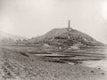 Peking Beijing China Pagodas Hill Rural Landscape Temple Vtg. Photo 19thC.