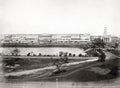 Writers' Building Calcutta Kolkata India Lal Dighi Tank Vtg. Photo 19thC.