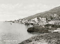 Aberdovey Aberdyfi Wales Coastal Village Harbour Sailboats Vtg. Photo 19thC.