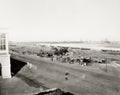 Madras Chennai India Waterfront Pier Ships Carts Coastline Vtg. Photo 19thC.