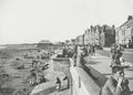 Burnham-on-Sea Somerset Beach Promenade Pier Holidaymakers Vtg. Photo 19thC.