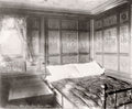 White Star Line RMS Teutonic Stateroom Interior Cabin Bedroom Vtg. Photo 19thC.