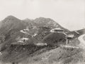 Hong Kong Peak Houses Mansions Colonial Architecture Hills Vtg. Photo 19thC.
