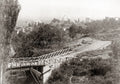 Yildirim Beyazit Mosque Istanbul Turkey Cityscape Bridge Vtg. Photo 19thC.