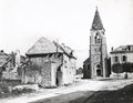 Barcy Church Battle Meaux WW1 Ruined Buildings Village Damage Vtg. Photo